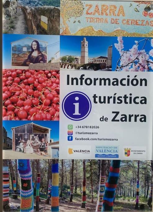 Casa Arriba Village House In Zarra Esterno foto